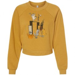 Women's Raglan Pullover Fleece
