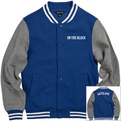 On The Block/Gates Ave Varsity Jacket