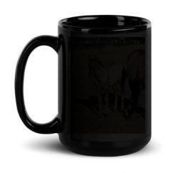 15oz Black Glossy Mug