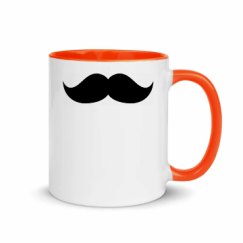 11oz Ceramic Mug with Color Inside