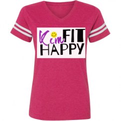 Ladies Relaxed Fit Vintage Sports Tee