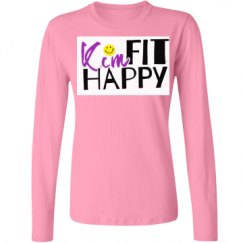 Ladies Relaxed Fit Basic Long Sleeve Tee