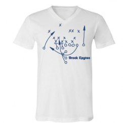 Unisex V-Neck Jersey Tee