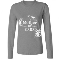 Ladies Relaxed Fit Basic Long Sleeve Tee