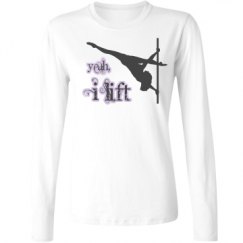 Ladies Relaxed Fit Basic Long Sleeve Tee