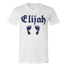 Unisex V-Neck Jersey Tee