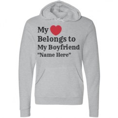 Unisex Fleece Pullover Midweight Hoodie