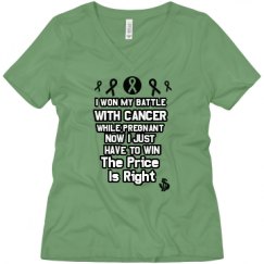 Ladies Relaxed Fit V-Neck Tee