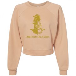 Women's Raglan Pullover Fleece