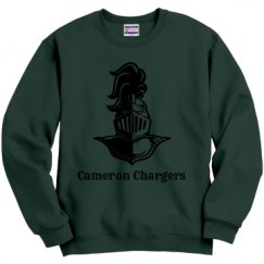 Unisex Film and Foil Crewneck Sweatshirt