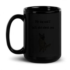 15oz Black Glossy Mug