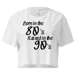 Ladies Festival Cali Crop Top Tee