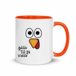 11oz Ceramic Mug with Color Inside