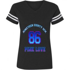 Ladies Relaxed Fit Vintage Sports Tee