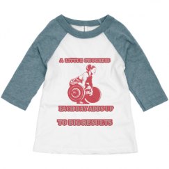 Toddler 3/4 Sleeve Raglan Tee