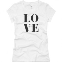 Ladies Slim Fit Basic Promo Jersey Tee