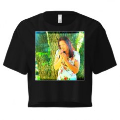Ladies Festival Cali Crop Top Tee