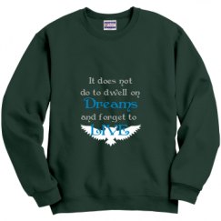 Unisex Film and Foil Crewneck Sweatshirt