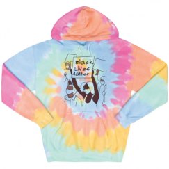 Unisex Tie-Dye Fleece Hoodie