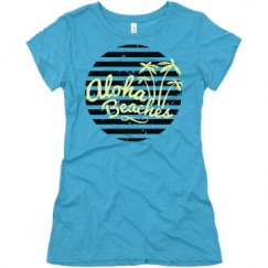 Ladies Slim Fit Super Soft Triblend Tee