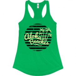 Ladies Slim Fit Racerback Tank Top