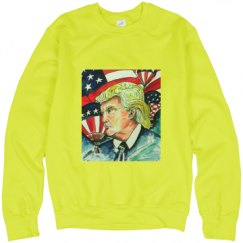 Unisex Neon Crewneck Sweatshirt