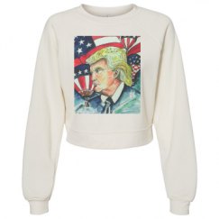 Women's Raglan Pullover Fleece