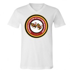 Unisex V-Neck Jersey Tee