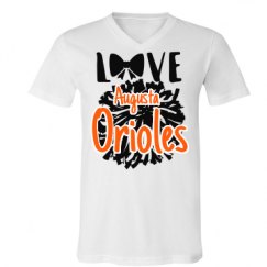 Unisex V-Neck Jersey Tee