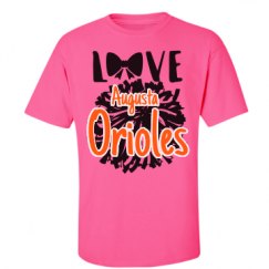 Unisex Ultra Cotton Safety Neon Crewneck Tee