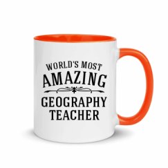 11oz Ceramic Mug with Color Inside