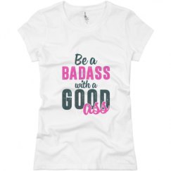 Ladies Slim Fit Basic Promo Jersey Tee