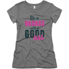 Ladies Slim Fit Super Soft Triblend Tee