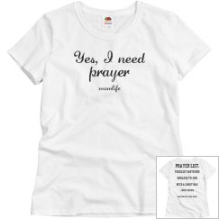 the prayer request 