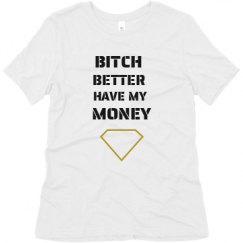 Ladies Relaxed Fit Super Soft Triblend Tee