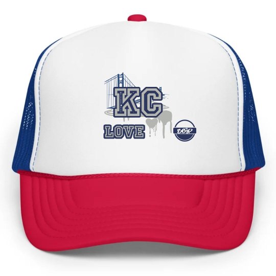 EBIP BLUE KC LOVE HAT