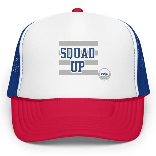 EBIP Blue Squad Up Snap-back hat EBIP Blue Squad Up Snap-back hat