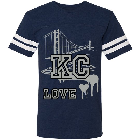 EBIP KC LOVE BLUE T-SHIRT EBIP KC LOVE BLUE T-SHIRT