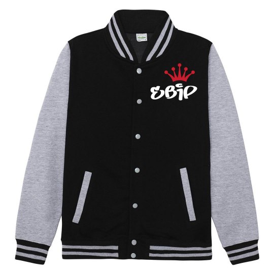 EBIP QUEEN 1 LOVE VARSITY JACKET EBIP QUEEN 1 LOVE VARSITY JACKET