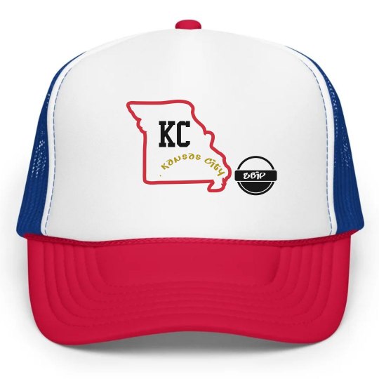 EBIP Red KC Snap-back hat