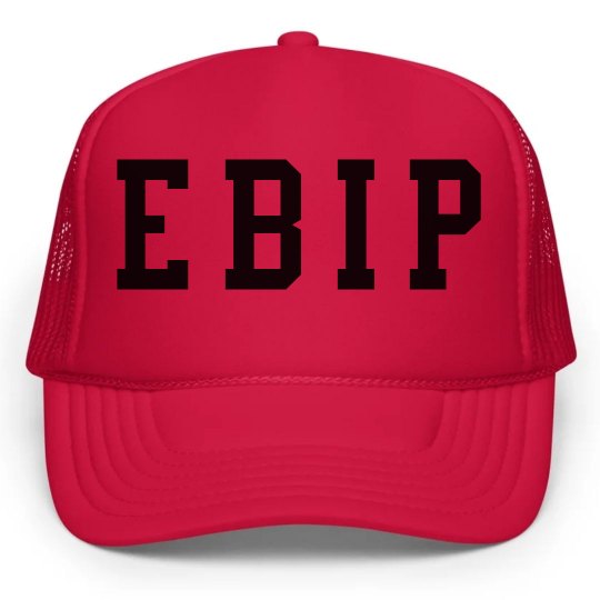 EBIP RED SNAPBACK HAT EBIP RED SNAPBACK HAT