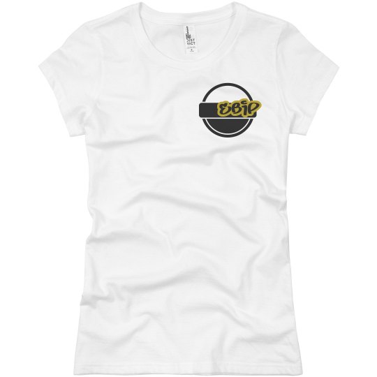 EBIP WOMEN'S WHITE TEE