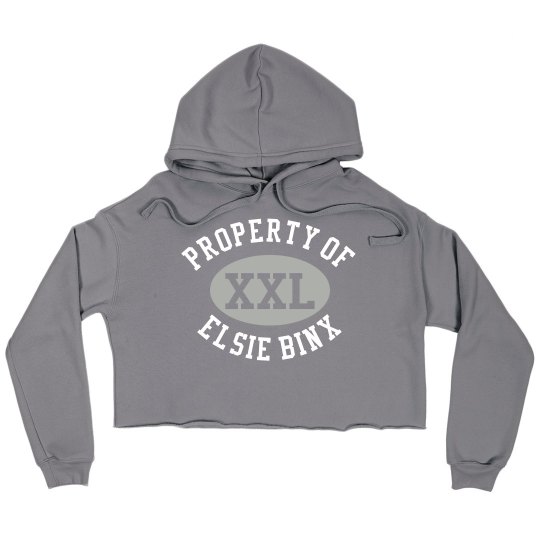 EBX Property Crop Hoodie EBX Property Crop Hoodie