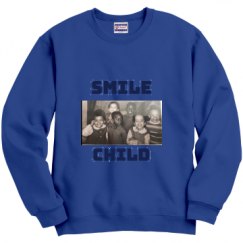 Unisex Film and Foil Crewneck Sweatshirt