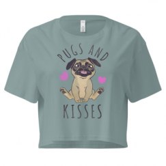 Ladies Festival Cali Crop Top Tee