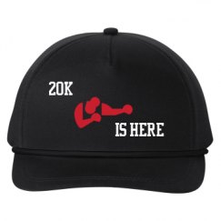 Snapback Five-Panel Rope Hat