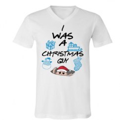 Unisex V-Neck Jersey Tee