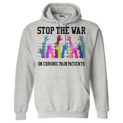 Stop The War Chronic Pain Patient Men's Unisex Hoodie