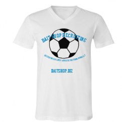 Unisex V-Neck Jersey Tee