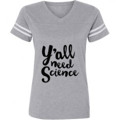 Ladies Relaxed Fit Vintage Sports Tee